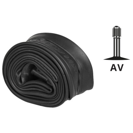 Fahrradschlauch Just One 24X1.75-2.125 AV schwarz