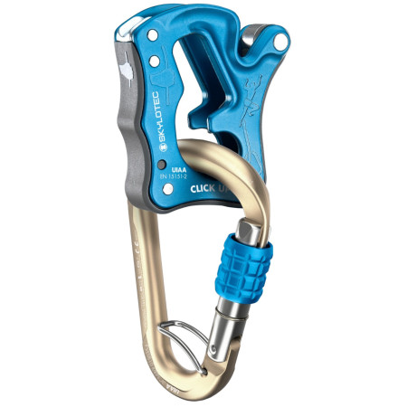 Halbautomatisches Sicherungsgerät Skylotec Click up kit blau Light Blue