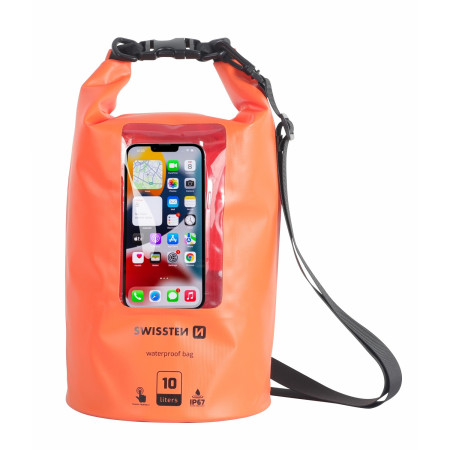 Wasserdichte Hülle Swissten WASSERDICHT ORANGE (10L) orange