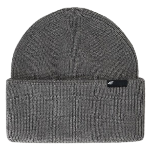 Mütze 4F Cap U652 grau MIDDLE GREY MELANGE