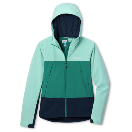 Damen-Softshell-Jacke Columbia Boulder Falls™ Jacket blau River Blue, Collegiate Navy, Spray