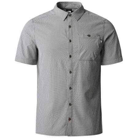 Herrenhemd The North Face M S/S Hypress Shirt-Eu grün New Taupe Green Plaid