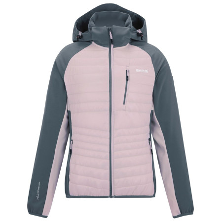 Damenjacke Regatta Womens Pro Hybrid II rosa/grau DkStrmPLil