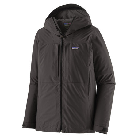 Herrenjacke Patagonia M's Insulated Boulder Fork Rain Jkt schwarz Black
