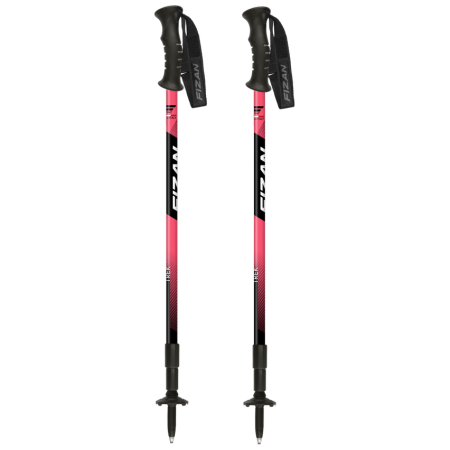 Trekkingstöcke Fizan Trek rosa/rot Pink