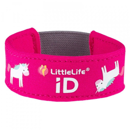Sicherheitsgurt LittleLife Safety iD Strap rosa Unicorn