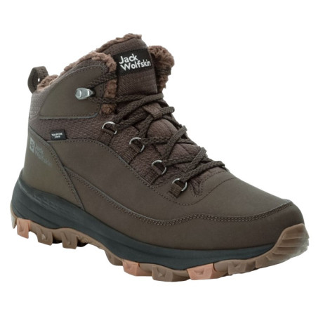 Pánské zimní boty Jack Wolfskin Everquest Texapore Mid M braun cold coffee