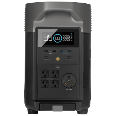 Aufladestation EcoFlow DELTA Pro schwarz black