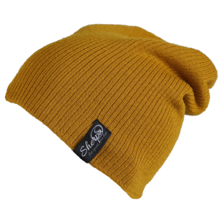 Wintermütze Sherpa Iowa II gelb mustard