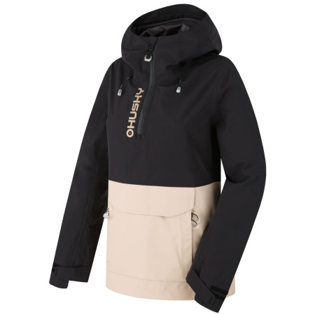 Damenjacke Husky Nabbi L 2023 schwarz/beige black/beige