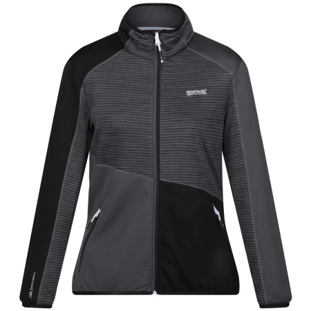 Damen-Sweatshirt Regatta Wmn Yare IX schwarz Seal Grey/Black