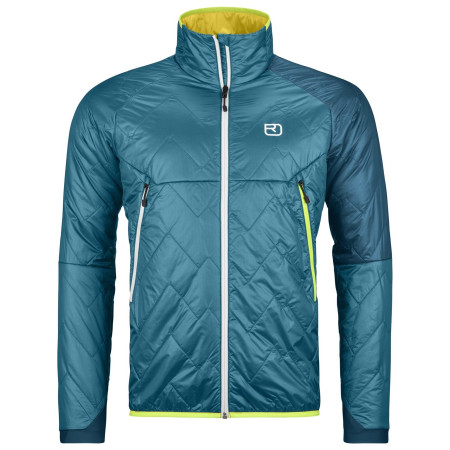 Herrenjacke Ortovox Swisswool Piz Vial Jacket M blau mountain blue