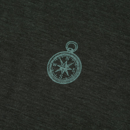 Herren-T-Shirt Zulu Merino Quest 160 Short Comfy