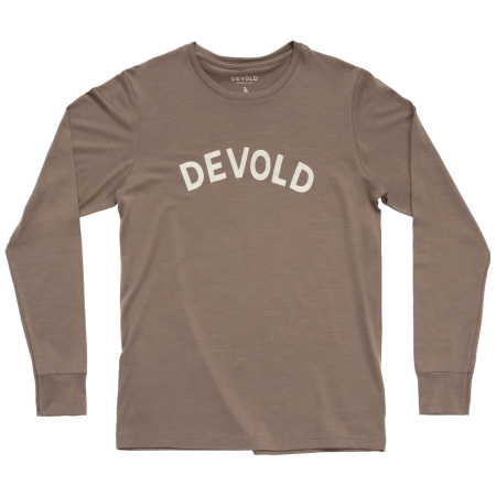 Herren-Funktionsshirt Devold Classic Legacy Ls Man braun Falcon