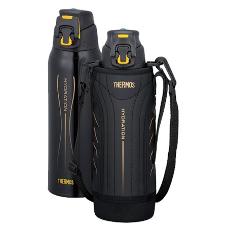 Thermokanne Thermos Sport 1 l schwarz Black