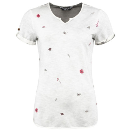 Damen-Funktionsshirt Chillaz Tao Flower grau Grey Sprayed