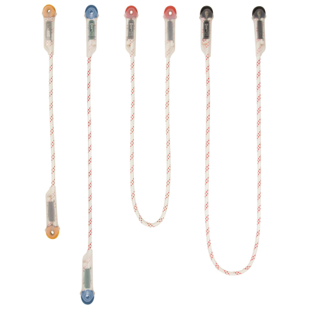 Positionierungssystem Singing Rock "I" 22 kN 60 cm gelb/weiß