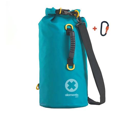 Wasserdichter Packsack Elements Gear Expedition 2.0 - 5L blau tyrkysová