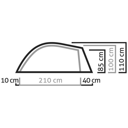 Ultraleichtes Zelt Salewa Litetrek II