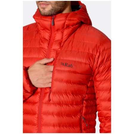 Herrenjacke Rab Microlight Alpine Down Hoody