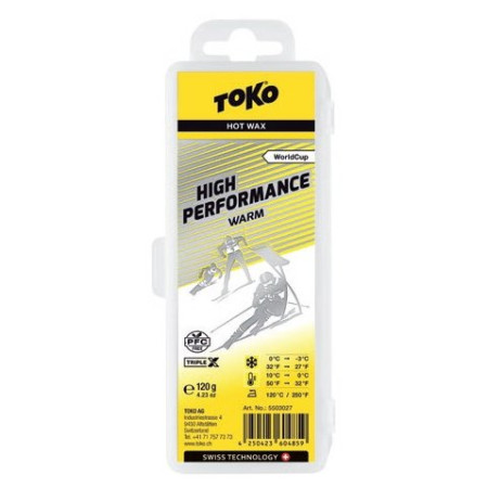Wachs TOKO Weltcup High Performance warm 120g TripleX