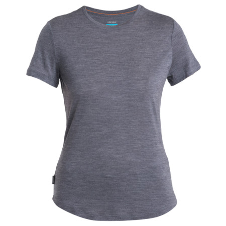 Damen-Funktionsshirt Icebreaker Women Merino 125 Cool-Lite™ Sphere III SS Tee grau Midnight Navy Heather