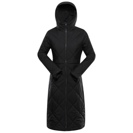Damen-Wintermantel Alpine Pro Stawa schwarz Black