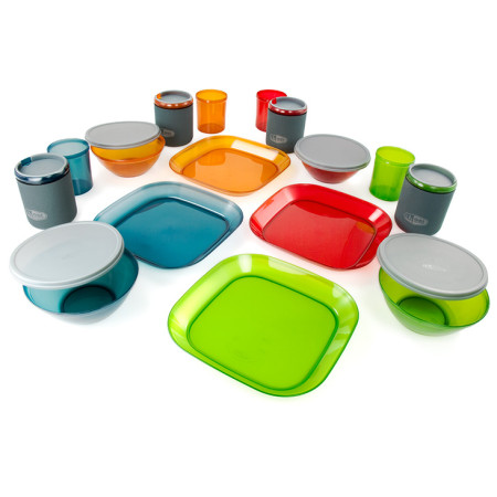 Geschirrset GSI Outdoors Infinity 4 Person Deluxe Table mix3