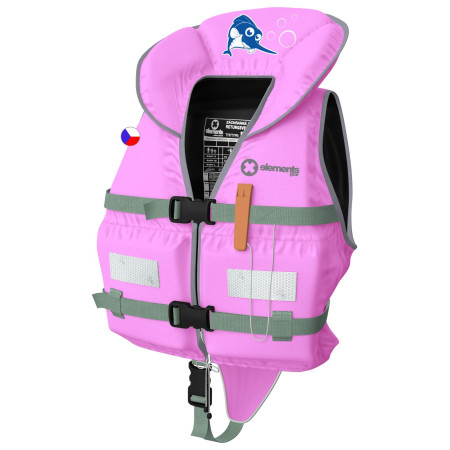 Kinder-Rettungsweste Elements Gear Baby Plus rosa