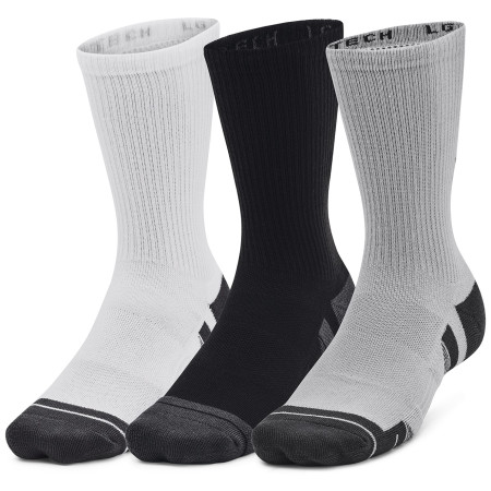 Socken-Set Under Armour Performance Tech 3pk Crew grau Mod Gray / White / Jet Gray