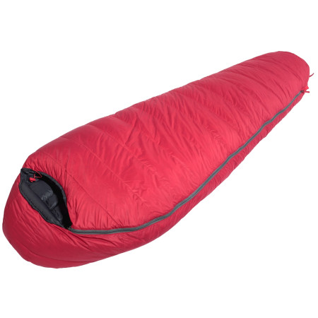 Daunenschlafsack Warmpeace Solitaire 1000 Extra Feet 195 rot ribbon red/black