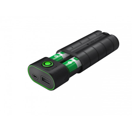 Powerbank Ledlenser Flex 7 + akumulátor 2x18650 schwarz black