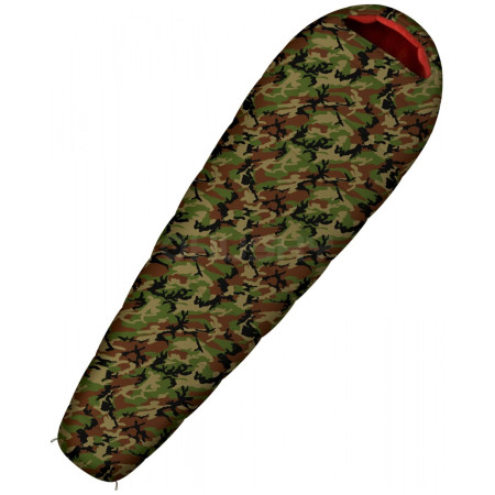 Schlafsack Husky Outdoor Army -17°C grün