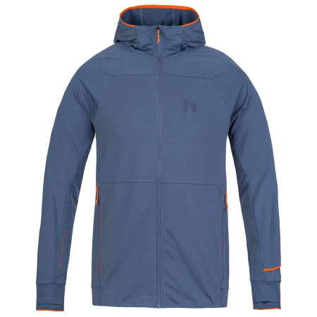 Herren-Sweatshirt Hannah Ethan Hoody 2023 blau/grau bering sea mel