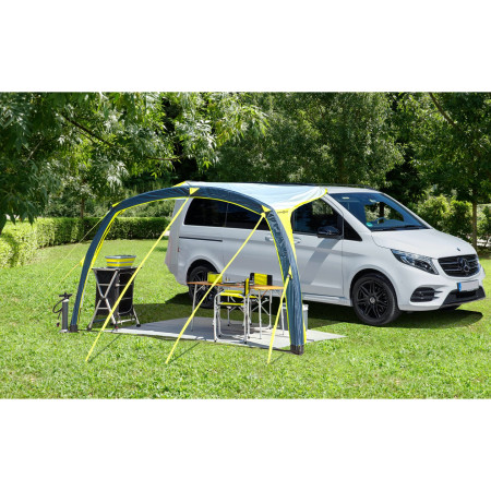 Aufblasbares Busvorzelt Brunner Skia Campervan grau