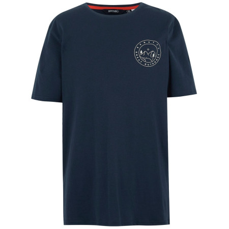 Herren T-Shirt Regatta Cline IX blau/weiß NvyEvAdvntr