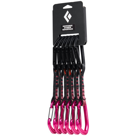 Express Black Diamond Hotforge Hybrid Quickpack 12cm schwarz/rosa UltraPink
