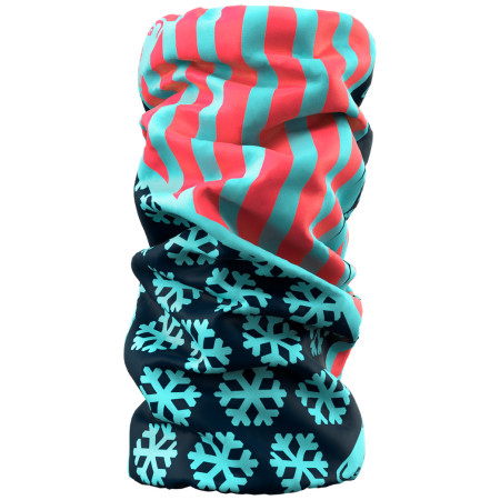 Halswärmer Dynafit Logo Neck Gaiter rosa/blau marine blu/3010 FLAG