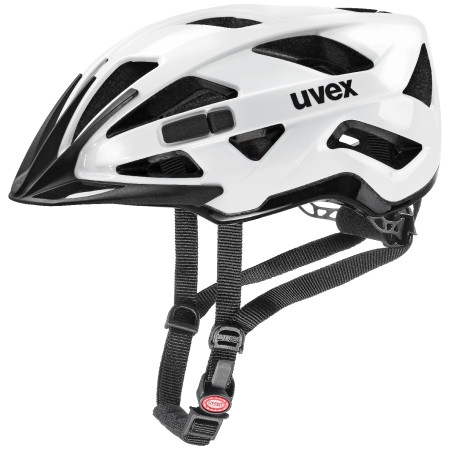 Fahrradhelm Uvex Active weiß WhiteBlack
