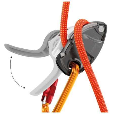 Halbautomatisches Sicherungsgerät Petzl GriGri +