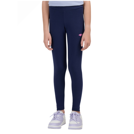 Kinder-Leggings 4F Tights Cas F318 Navy dunkelblau Navy