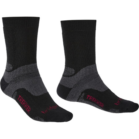 Herrensocken Bridgedale Hike MW MP Boot schwarz Black