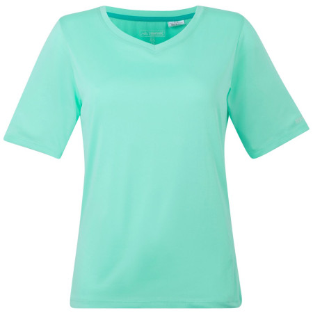 Damen-T-Shirt Regatta W Fingal V-Neck II hellblau Aruba Blue