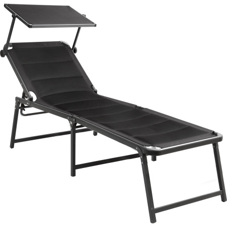 Campingliege Brunner Aravel 3D High Duna schwarz Black