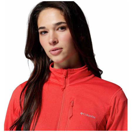 Damen-Sweatshirt Columbia Essential Hike™ Grid Fleece Full Zip