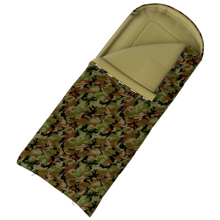 Schlafsack Husky Gizmo Army grün/braun green
