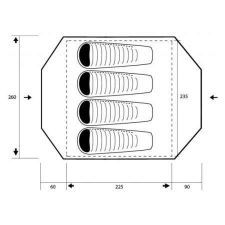 Wanderzelt Trimm Enduro