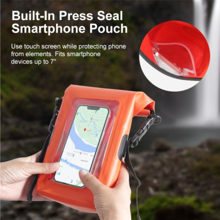 Wasserdichte Hülle Swissten WATERPROOF ORANŽOVÉ (2L)