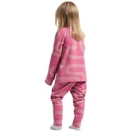Kinder-Funktionsunterwäsche Didriksons Jadis Kids Pr Set 5 Path Heather Pink
