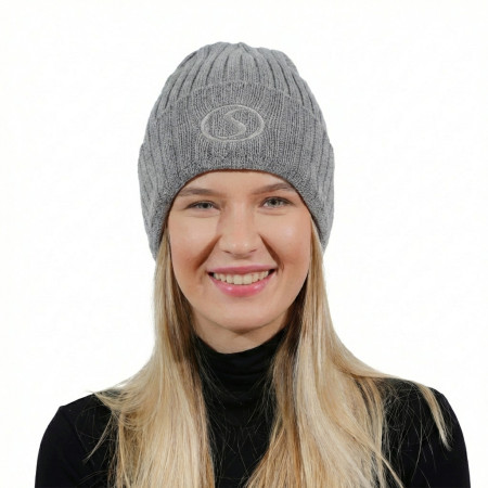 Damenmütze Sherpa Anna grau grey 7716.VGX